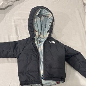 The North Face Charcoal Puffer Jacket